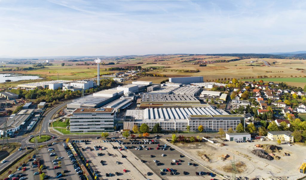 Hauptsitz der Kaeser Kompressoren SE im oberfränkischen Coburg. Bild: Kaeser